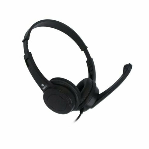 Auriculares con Micrófono NGS VOX505 USB 32 Ohm Negro